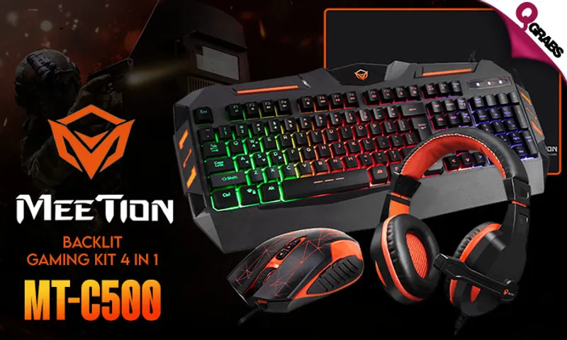 4-in-1 Gaming Kit by Meetion!